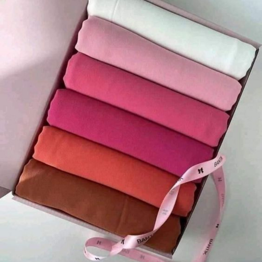 Chiffon Hijab Bundles - Pack of 6