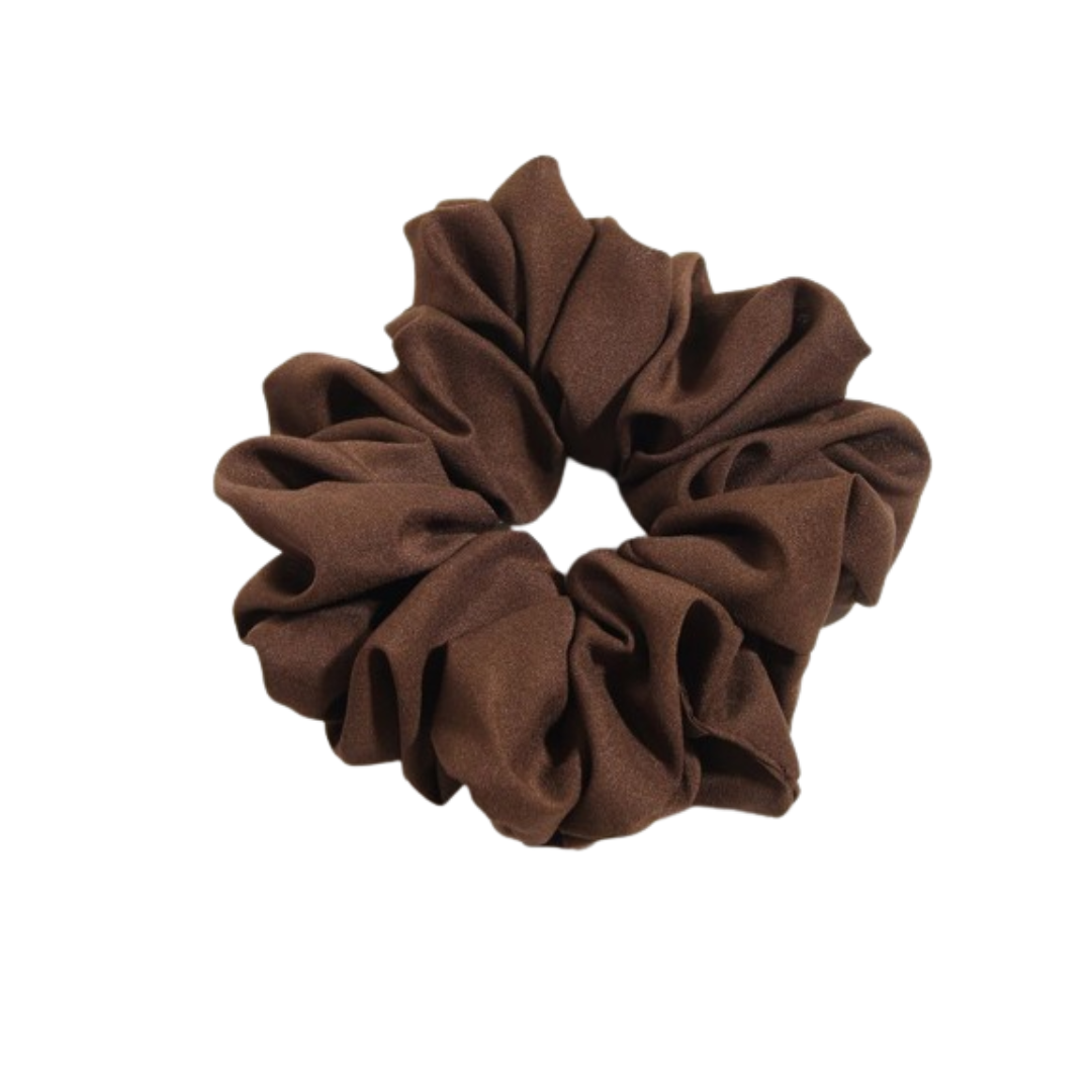 Volumizing Scrunchie - Brown