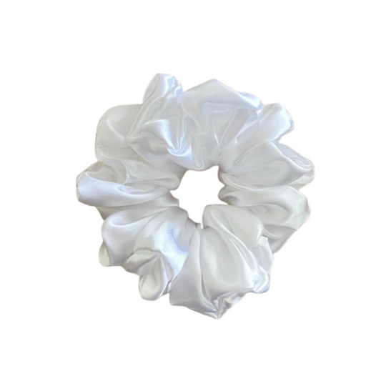 Volumizing Scrunchie - White