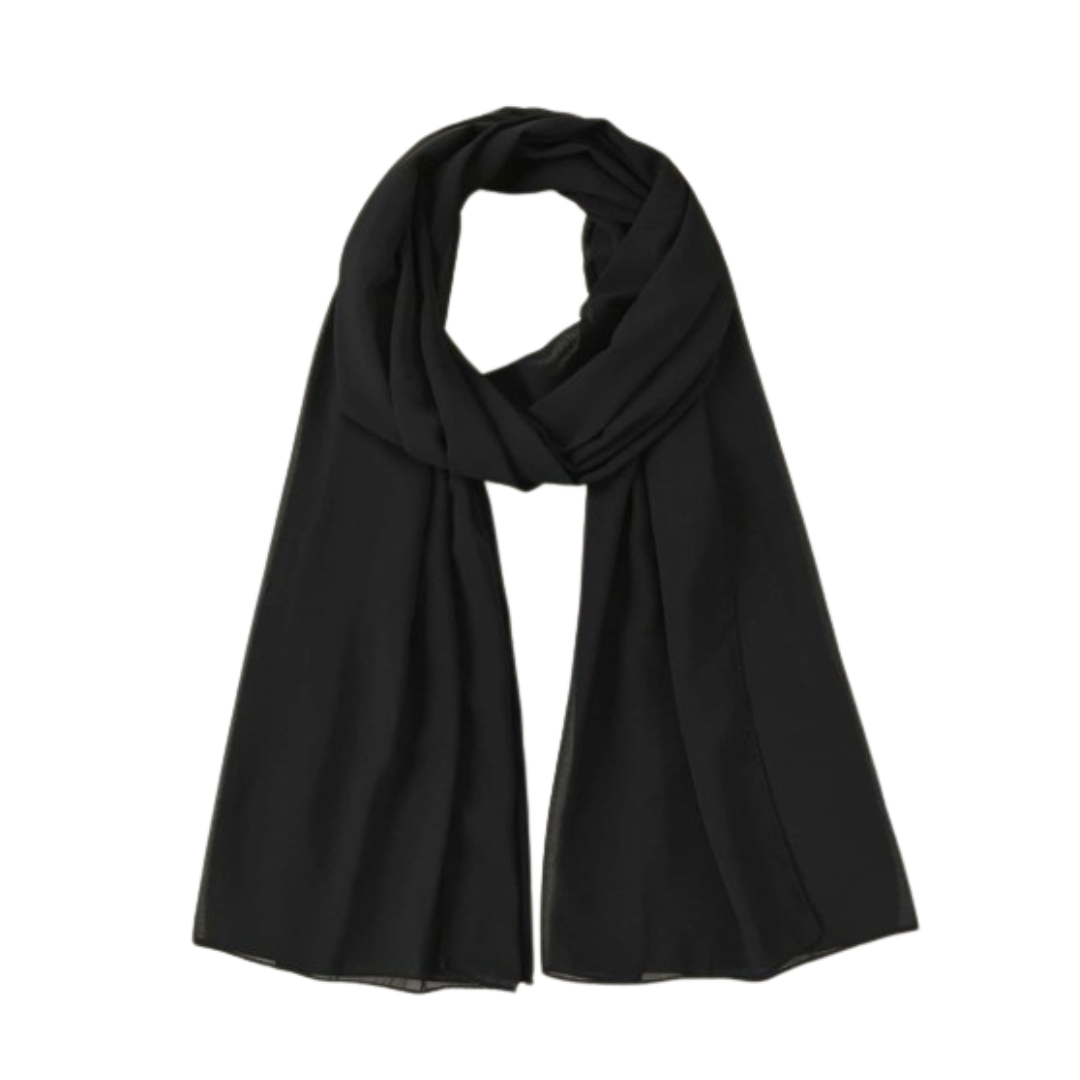 Chiffon Hijab - Dark Grey