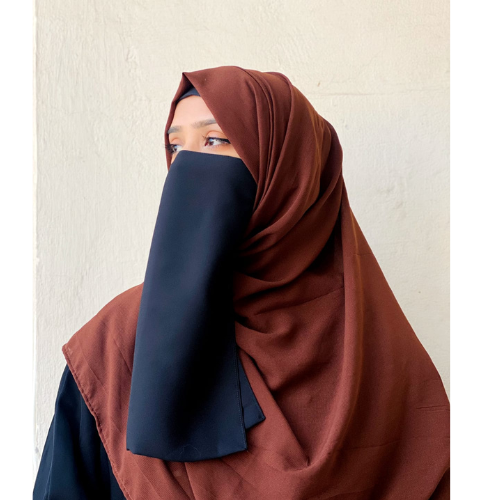 Chiffon Hijab - Dark Brown