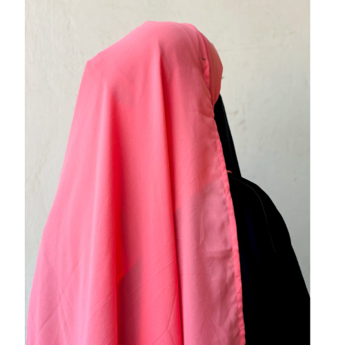 Chiffon Hijab - Peach Pink