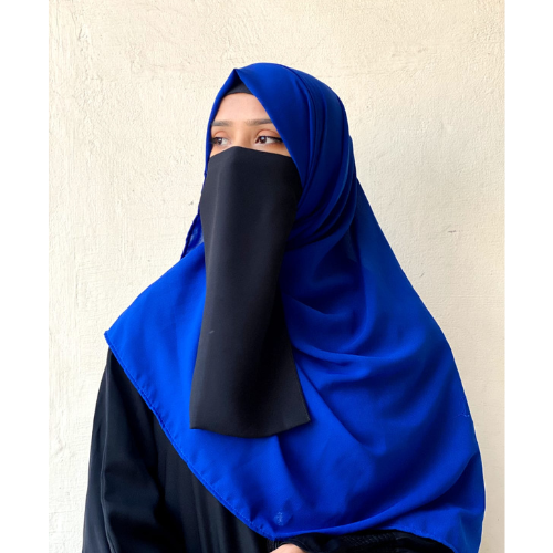 Chiffon Hijab - Royal Blue