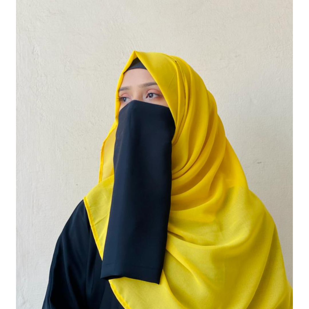 Chiffon Hijab - Mustard