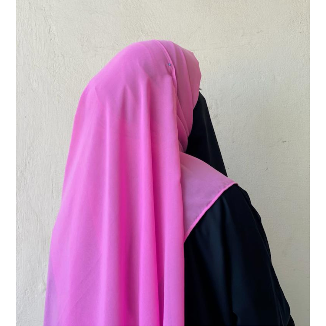 Chiffon Hijab - Pink