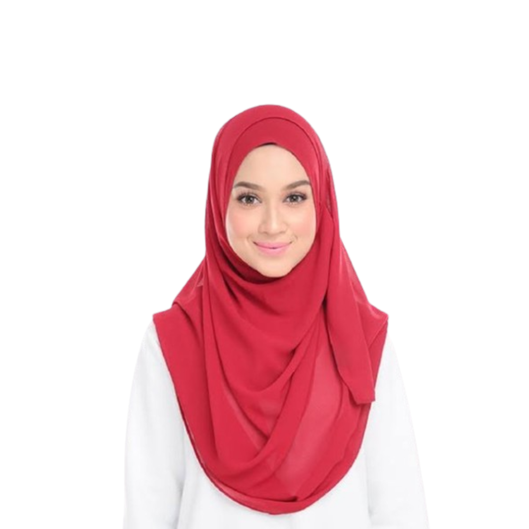 2 Layer Hijab