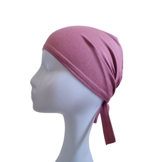 Tie Back Cap - Pink