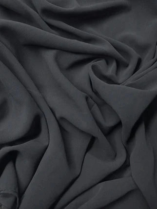 Georgette Hijab - Dark Gray