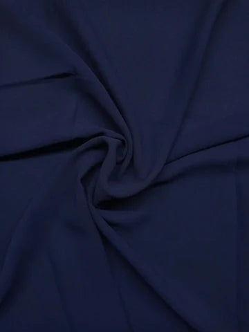 Georgette Hijab - Navy Blue