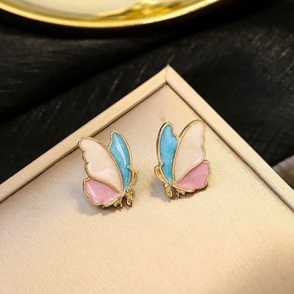 Butterfly Studs pair