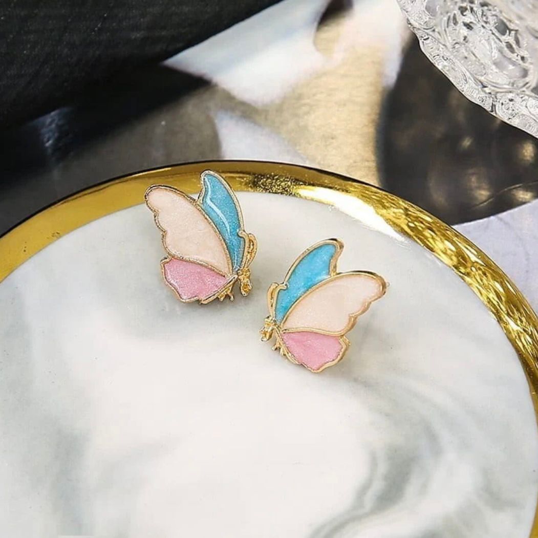 Butterfly Studs pair